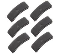 SHINEOFI 6 Piezas Anillo de Silicona Antideslizante para Correas de Reloj de Compatible con Garmin Forerunner Cierre Seguro y Flexible Accesorio Práctico para Pulseras Deportivas