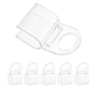 SHINEOFI 6 Piezas Clips para Persianas Enrollables Transparentes de Plástico Tiradores para Cortinas con Agarre para Facilitar Subida y Bajada Accesorios Funcionales para Cortinas y