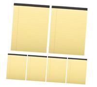 SHINEOFI 6 Piezas Cuaderno Desgarrable Secciones y Páginas Rayadas para Notas para Trabajo y Notepad y Universitarios