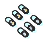 SHINEOFI 6 Piezas Cubierta de Privacidad de Webcam con Diseño de Gato para Laptop y Tablet Protección Hacking y Mirones Deslizante y Durable para Seguridad Dispositivos Móviles