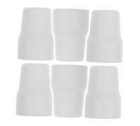SHINEOFI 6 Piezas Embellecedor para Válvula de Ángulo de Ducha Cubiertas Decorativas Resistentes para Tuberías de Agua y Gas sin Necesidad de Herramientas Diseño Elegante Blanco para Baño