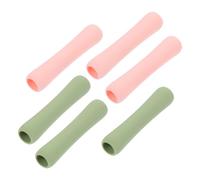 SHINEOFI 6 Piezas Funda de Silicona para Lápiz Digital y Soporte Decorativo Protector para Escritorio o Bolso Fundas por Unidades Total