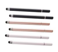 SHINEOFI 6 Piezas Lápiz Táctil de Punta Fina Lápices Táctiles Capacitivos Aplicables Lápiz Táctil para Escritura Mano para Artistas y Estudiantes