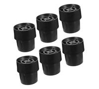SHINEOFI 6 Tapones para Pies De Trampolín Almohadillas De Látex Antideslizantes Compatibles con Postes De 25 Cm De Diámetro De Repuesto para Las Puntas De Los Pies para Un