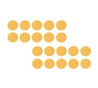 SHINEOFI 60 Almohadillas de Maquillaje Redondeadas de Esponja de Celulosa, Tacto Delicado y Uso Cómodo para Limpieza Facial en Casa o Salón