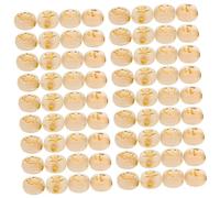 SHINEOFI 600 Piezas Perlas Acrílicas Luminosas Estrellas y Cuentas Espaciadoras Planas para Diseño de Joyería Diy Accesorios para Pulseras y Collares