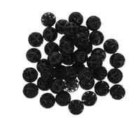 SHINEOFI 60piezas Bolas De Filtro Biológicas para Acuarios Medios Filtrantes De Esfera Hueca Unidades para Limpieza De Estanques y Peceras Elementos Filtrantes Biológicos