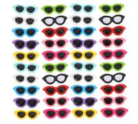 SHINEOFI 60piezas Material Funda Del Teléfono Móvil Accesorios Para Fundas De Gafas De Sol Manualidades Gafas De Sol Colgantes De Resina Forma De De Decorar Teléfonos Móviles Hacer Joyas y