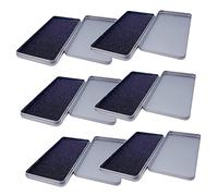 SHINEOFI 6piezas Caja Organizadora De Pantalla De Vidrio Templado Almacenamiento Diverso Funda Para Teléfono