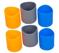 SHINEOFI 6piezas Funda De Goma Anticaída para Varilla Inferior De Micrófono Fundas Protectoras De Silicona para Uso De Grabación y De Actuación