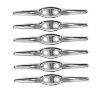 SHINEOFI 6piezas Gancho para Persiana Veneciana Metal Enrollador de Cordón para Ventanas Soporte para Clips de Persianas Organizador de Cuerda Abrazadera para Cuerda Uso Barco o Casa Gestió