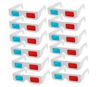 SHINEOFI 70 Gafas 3D De Papel Para Películas Gafas 3D De Cartón De Papel Para Proyectores De Películas De Cartón Y Azules