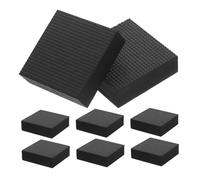 SHINEOFI 8 Piezas Elevadores de Muebles Antideslizantes Pads de Goma Duraderos para Sofá Silla Cama y Mesa Elevador Estable y Fácil Instalación para Hogar y Oficina Diseño Elegante