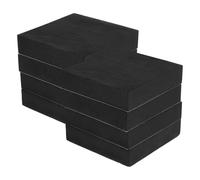 SHINEOFI 8 Piezas EVA Foam Pads Autoadhesivos Almohadillas Antivibración y Antideslizantes para Muebles Protección Versátil para Coches y Armarios Fácil Instalación sin Herramientas Negro