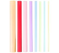 SHINEOFI 8 Piezas Kit de Puntos Estables Multifunción de Acrílico Mango Cómodo y Agarre Firme para Pintar Mandalas y Escultura en Arcilla DIY