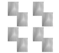 SHINEOFI 8 Piezas Paneles de Techo Corrugados de Metal Aluminio para Diorama y Casa de Muñecas Textura Realista y Fácil Instalación para Materiales de Modelos en Miniatura DIY