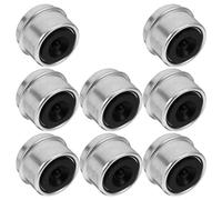SHINEOFI 8 Piezas Tapa Antipolvo de Goma y Aleación 2 Pulgadas para Cubo | Protección Máxima del Rodamiento, Aplicación Sencilla, Mantenimiento Rutinario, para Bote y Rueda