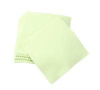 SHINEOFI 80piezas Paño de Limpieza de Microfibra para Gafas Pulir Joyas y Limpiar Lentes de Cámara Paños Color Verde para Limpieza de Pantallas y Lentes de Precisión