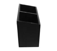 SHINEOFI Abridor de Botellas de Madera Negro Estilo Vintage Caja de Almacenamiento y Montaje Fácil para Bar en Casa o Sala de Juegos