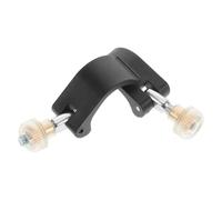 SHINEOFI Accesorio para Bastón de Trekking, Cierre Externo de Nylon Negro, 2 Piezas, Fácil Instalación y Gran Durabilidad para Senderismo y Caminatas