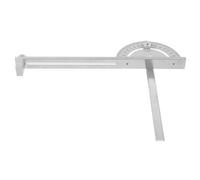SHINEOFI Accesorio para de Mesa Mini DIY Medidor de Ángulo con Regla y Posicionador Extensible Compatible con Mesa Fresadora y Guía para Corte de Madera