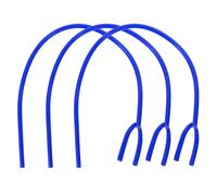 SHINEOFI Accesorios para Estetoscopio 3 Tubos de Extensión Flexibles para Profesionales Médicos en Cardiología Construcción Ligera y Resistente