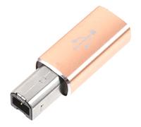 SHINEOFI Adaptador Type C Hembra USB B Macho para Impresoras y Pianos Eléctricos Convertidor de Audio Compatible con Batería Electrónica y Equipos de Audio Profesional Conector Cable para
