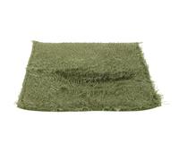 SHINEOFI Alfombra para Reptil Reutilizable Cama y Transpirable para Tortugas y Serpientes Esterilla de Césped Artificial para Jaulas y Terrarios Pequeños