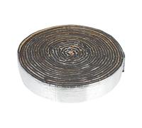 SHINEOFI Almohadilla de Aislamiento Acústico y Térmico para Motor Rollo de 005X10 M Espesor 5 MM Papel de Aluminio para Insonorización y Protección contra Vibraciones en Tuberías y