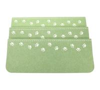 SHINEOFI Almohadillas Antideslizantes para Escalera 3 Piezas Autoadhesivas sin Pegamento Diseño Oso Luminoso Tamaño 55 CM Color Verde Protección Segura para Peldaños en Hogar y