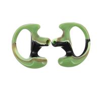 SHINEOFI Almohadillas de Repuesto para Auricular Tubo de Bobina Acústica, Inserto de Silicona, Tamaño Grande, Punta para Radio Manos Libres, Aislamiento de Ruido para Uso