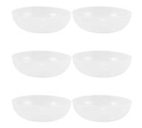 SHINEOFI Bandeja de Pesaje para Báscula de Alimentos 6 Piezas, Recipiente Transparente Marcas de Capacidad, Compatible Básculas Electrónicas de Cocina, Adecuado para Medición Precisa