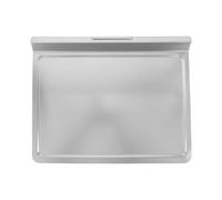 SHINEOFI Bandeja Recogemigas de Repuesto para Horno Freidora de Aire 15x12 | Acero Zincado, Borde Micro Laminado, Compatible Horno de Sobremesa y Cocina, Plata