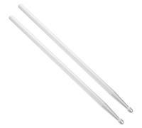 SHINEOFI Baquetas 5a de Aleación de Aluminio para Batería Profesional, Par de Palillos Buen Sentido de Gravedad, Ideales para Prácticas y Actuaciones en Banda o Café
