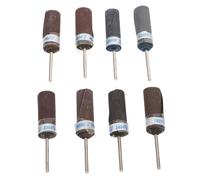 SHINEOFI Barras de Lijado con Shank Resistente para Lijado y Pulido Proyectos Diy y Reparación de Metales Accesorios para Amoladora Eléctrica
