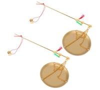 SHINEOFI Báscula Multifunción de Cobre para Medicina Tradicional China Portátil y Precisa de 100 Gramos 2 Unidades Adecuado para Hojas de Té Frutos Secos y Uso en Tienda