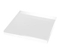 SHINEOFI Base de Acrílico Cuadrada de 15 MM para Almacenamiento de Cosméticos y Expositor de Joyas, Soporte Resistente para Figuras y Artesanías, Adecuado para Oficina y Hogar