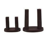 SHINEOFI Base de Plástico Adecuado para Proyectos DIY y Decoración de Escritorio Diseño de Montaña Falsa 2 Piezas Resistente y Fácil de Limpiar para Rueda de Agua Feng Shui