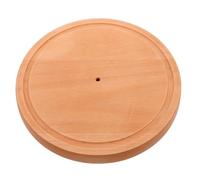 SHINEOFI Base Giratoria Redonda de Madera para Rallador Manual de Queso y Chocolate Soporte Firme y Superficie Resistente para Presentaciones de Alimentos y Reuniones Sociales