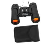 SHINEOFI Binoculares Compactos 8x21 Plegables para Adultos y Niños, Diseño Ligero Resistente Al Agua, para Observación De Aves, Viajes y Conciertos, Color Negro Portátil