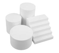 SHINEOFI Bloques de Espuma para Fotos Accesorios Geométricos para Fondos de Fotografía Manualidades Espuma Redonda Decoración de Fondo para Fotografía de Joyería y Cosméticos