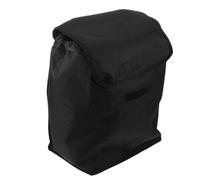 SHINEOFI Bolsa de Repuesto para Carrito de Compras, Oxford Negro | Ajuste para Carrito y Supermercado, Bolsillo Trasero Integrado, Cierre de Cordón, Base Plana
