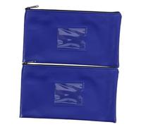 SHINEOFI Bolsa Multiusos De Cuero Sintético con Cremallera y Ventana para Organizarte y Proteger Tus Documentos