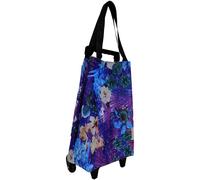 SHINEOFI Bolsa para Carrito de Compras Tela Oxford Ligera y Resistente, Bolsa de Supermercado Plegable para Compras y Viajes, Fácil de Transportar y No Se Deforma