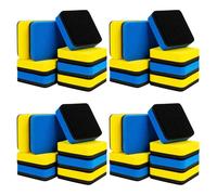SHINEOFI Borradores Cuadrados para Pizarra 40 Piezas 5X5 CM de EVA Suave, Mini Borradores Secos Reutilizables para Aulas, Oficinas y Material Docente para Estudiantes y Profesores