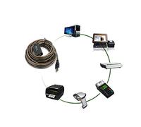 SHINEOFI Cable de Extensión USB Amplificador de Señal Doble para Alta y Reducción de para Extender de Inalámbrica