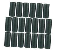 SHINEOFI Caja Cilíndrica De Papel Para Aceites Esenciales 30 Ml Verde Oscuro, Pack 20 Unidades, Material Ecológico, Almacenamiento Portátil Para Aceites, Té e Incienso Uso Diario