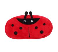 SHINEOFI Caja de lápices de Felpa Estuche de Felpa para lápices Estuche para lápices de Animales Estuche de lápices de Animales Bolso de Peluche para bolígrafos cartuchera Rojo