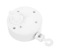 SHINEOFI Caja de Música Infantil Blanca para Cuna Móvil Giratorio con Motor de Cuerda Juguete Colgante con Campana para Estimulación Multisensorial y Desarrollo Visual del Niña