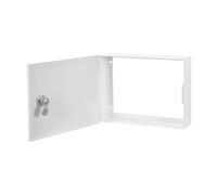 SHINEOFI Caja Metálica con Cerradura para Interruptor de Alarma 210x160x60 Mm, Caja de Seguridad Antimanipulación para Montaje en Pared Interior, Cubierta Protectora Resistente